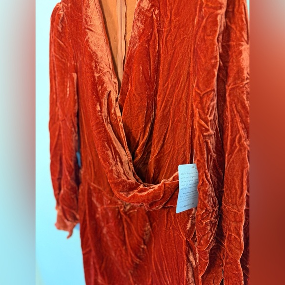 MELLODAY Women's Velvet Cocktail Dress Size M - Picture 4 of 6